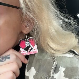Michael Myers earrings